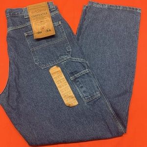 Red Camel Men’s 38x34 Carpenter Denim Blue Jeans